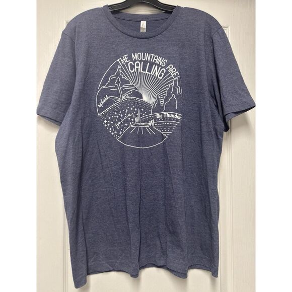Bella-canvas Men's Blue T-shirt XL - Picture 1 of 3